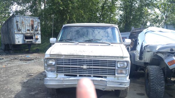 1983 Chevy G20 No Title Parts Only For Sale In Enumclaw
