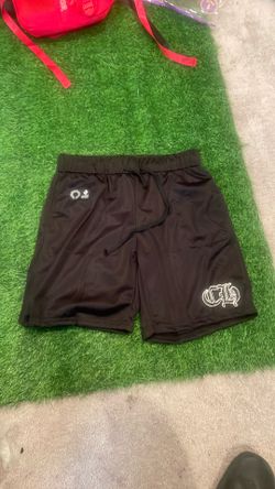 Chrome heart shorts