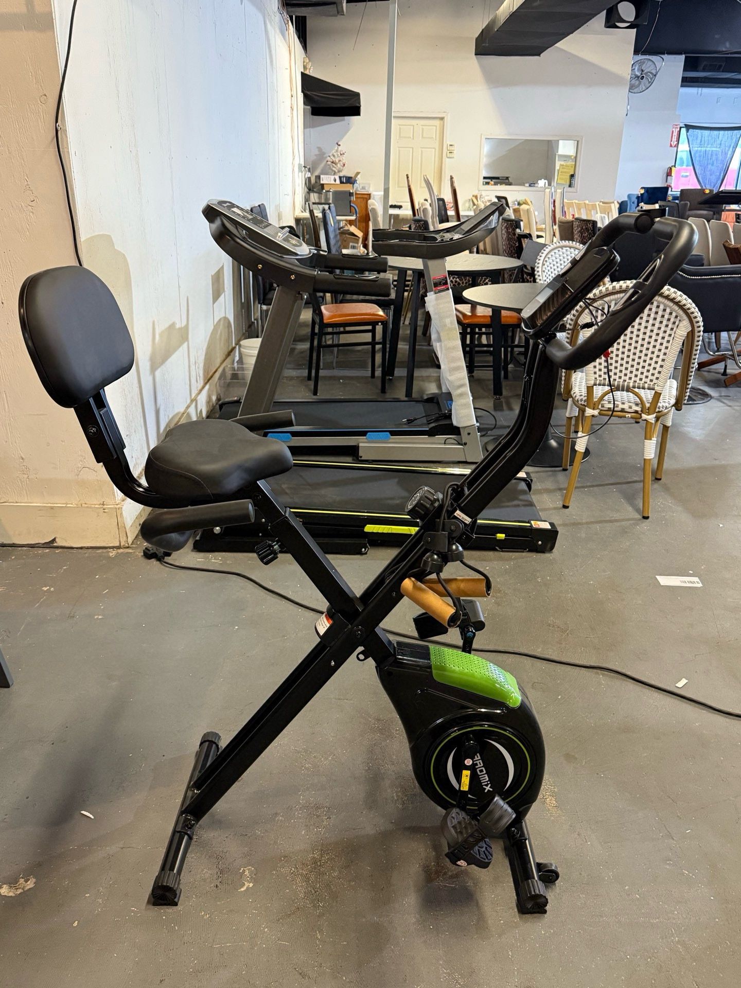 🔥Special Discount 🔥New Folding Exercise Bike, 4 in 1 Magnetic Stationary Bike, Upright Bike 💰89$