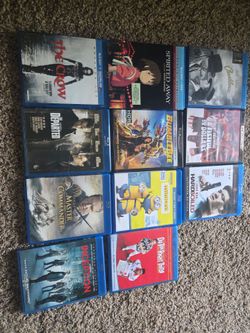 Lot of 11 Blu-ray Movies