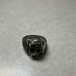 Skull Ring Silver 