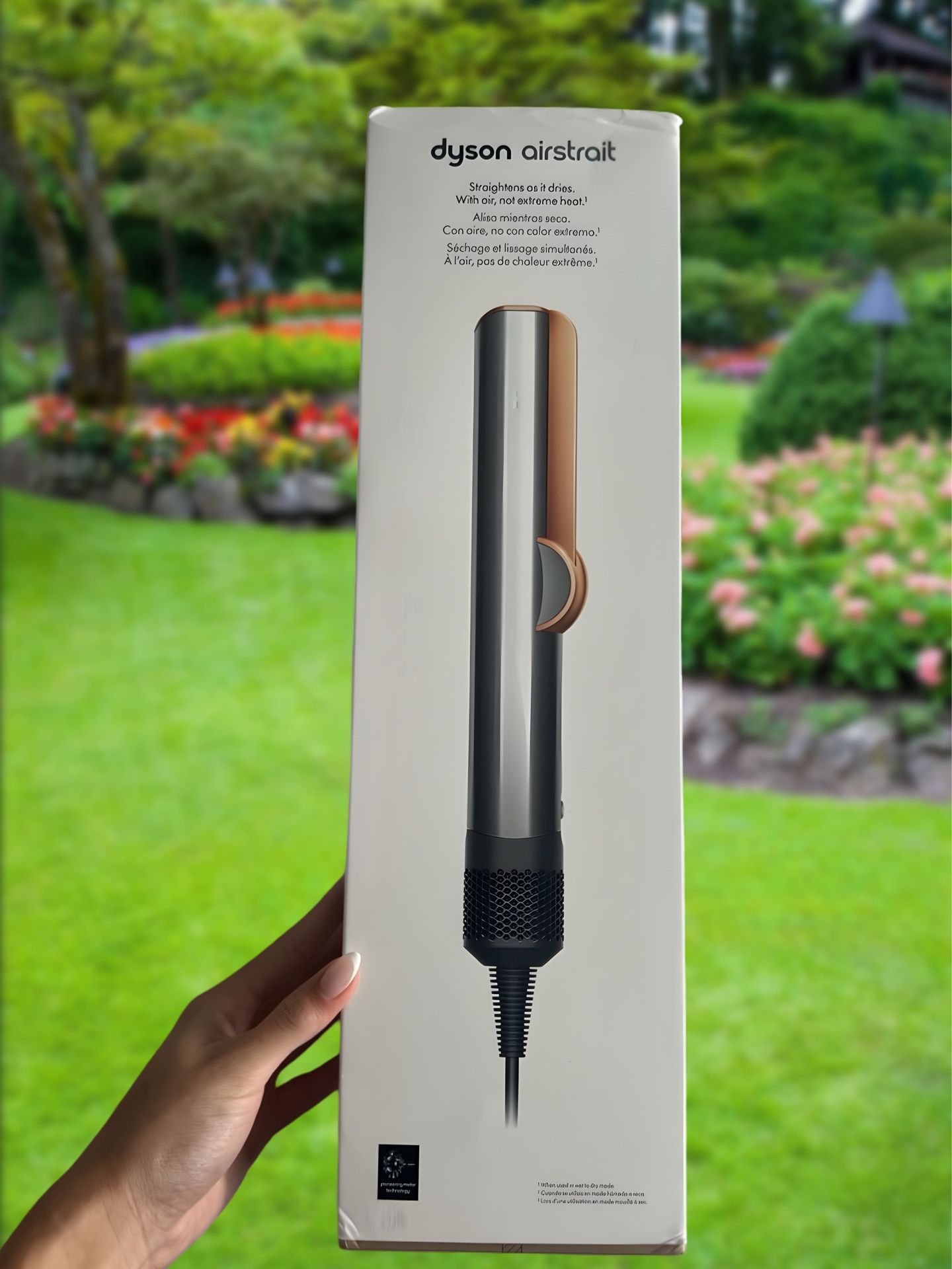 New & Verified Dyson AirStrait "Grey" - Latest 2025 Straightener - W Warranty