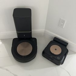 iRobot - Roomba s9+ (9550) Robot Vacuum & Braava jet m6 (6112) Robot Mop bundle - Black