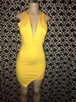 Mini Yellow Dress