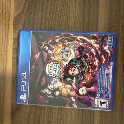 Demon slayer Hinocami Chronicles PS4.