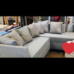 L Sectional Furniture Pillows Included. Brand New