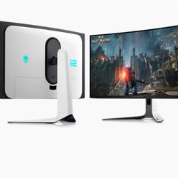 Dell Alienware - AW3225QF 32"QD-OLED Curved 4K G-SYNC Monitor