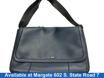 Michael Kors Cooper Messenger Blue Backpack / Briefcase / Bag