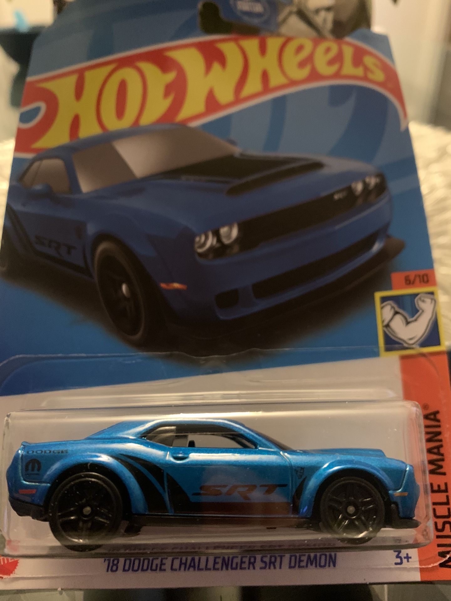 Hw 18 Dodge Challenger SRT Demon Collectibles Toys