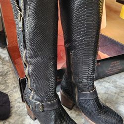 Women's Freebird Tall Black Boots