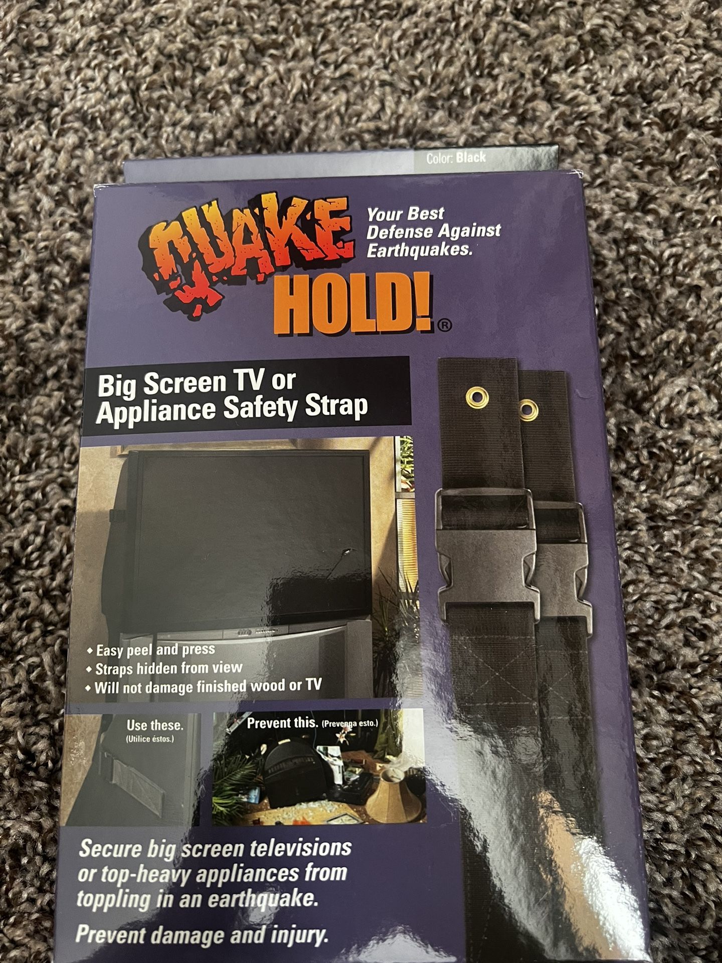 Appliance Safety Straps 