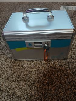 First Aid Lock Box With Key