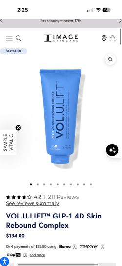 Image skincare - VOL.U.LIFT™ GLP-1 4D Skin Rebound Complex