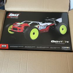 New In Box Losi 1/8 Scale Rtr Race Ready Rc Truck