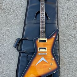 Mint Dean Z 2 Color Sunburst Solid Body Electric Guitar 
