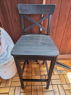 Wooden Bar Stool
