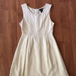 SUMMER WHITE LACE DRESS