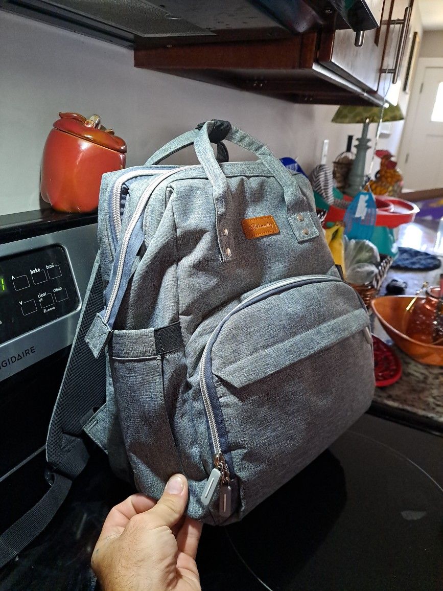 Baby Backpack( Comes With Portable Baby Changing Station)