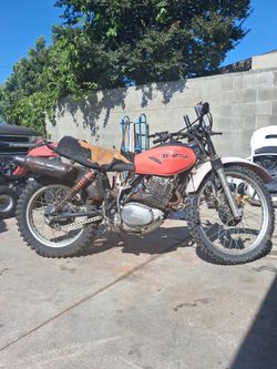 1979 Honda XR500 dirt bike