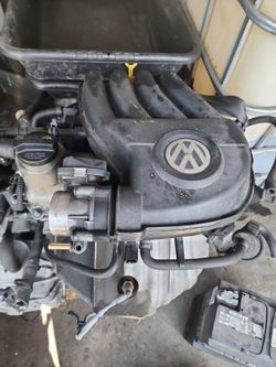 Engine And Transmission 2014 VW Jetta