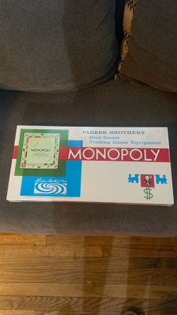 Vintage 1960s monopoly trading game brand new