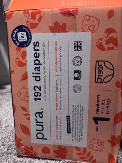 Pura size 1 diapers