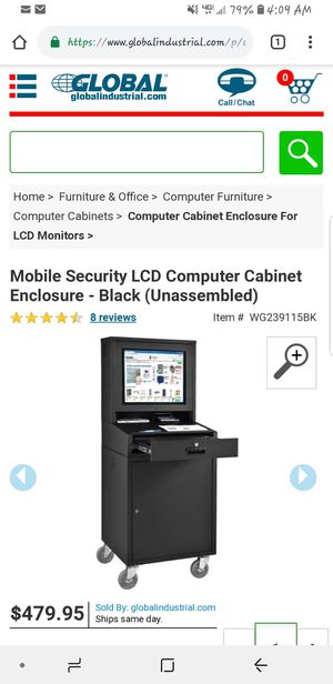Lcd Mobile Security Computer Workstation For Sale In Independence