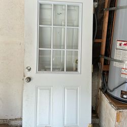 Aluminum Door 36x79 And a Half