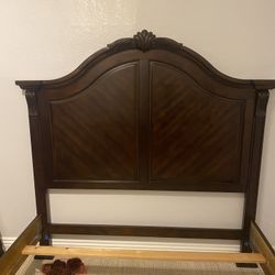 Brown Queen Size Bed Frame Only
