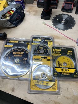 Dewalt tile and Masonry blades