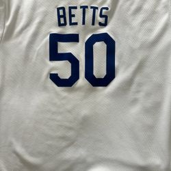Nike LA Dodgers Mookie Betts Jersey