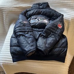 NFL Seahawks Reebok Puffer Coat