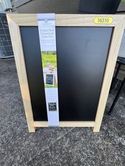 Huntington Home Double-Sided Chalkboard Easel Sign