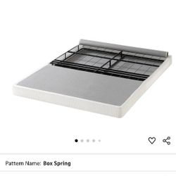 Low Profile Steel Box Spring With Cover