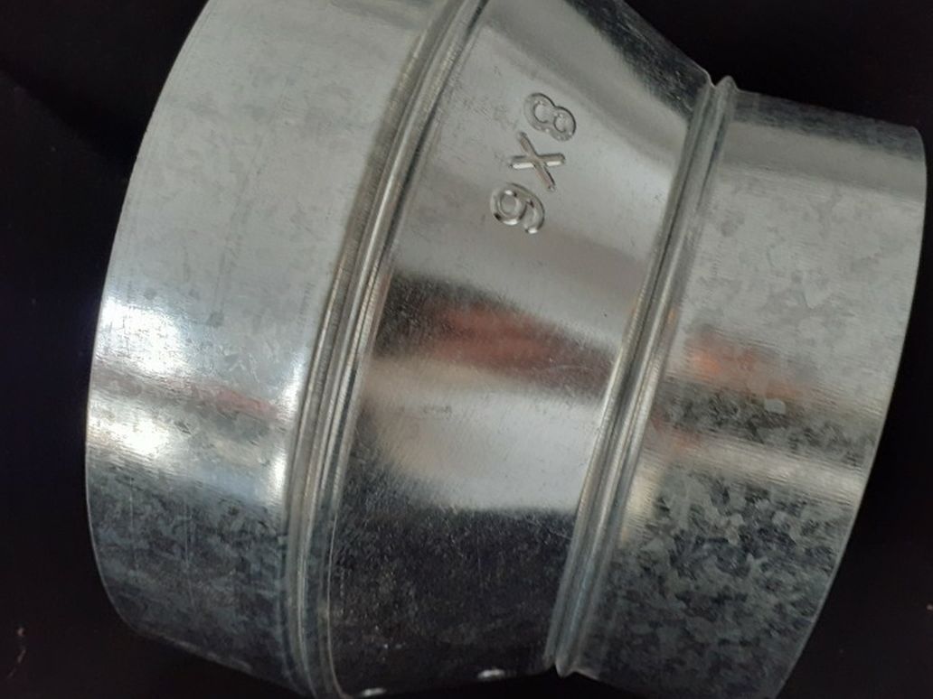 HAVC. 8 x 6. 3PC. Reducer