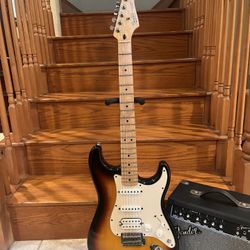 Fender MIM Stratocaster W/ Fender Amp