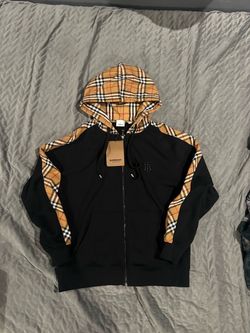 Burberry zip up hoodie