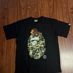 Bape Black Tee 
