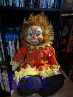Vintage Clown Doll Rushton Star