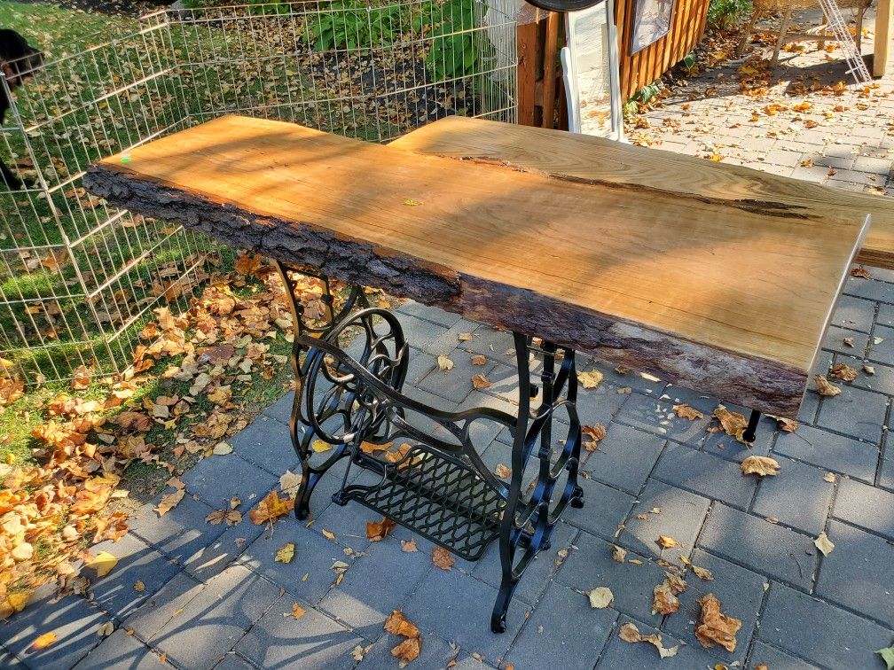 Live Edge Oak Table 