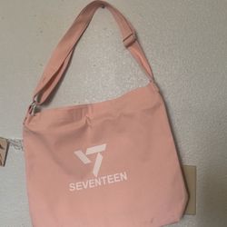 K-Pop Tote Bag Hobo Bag Canvas Shoulder Bag Seventeen 