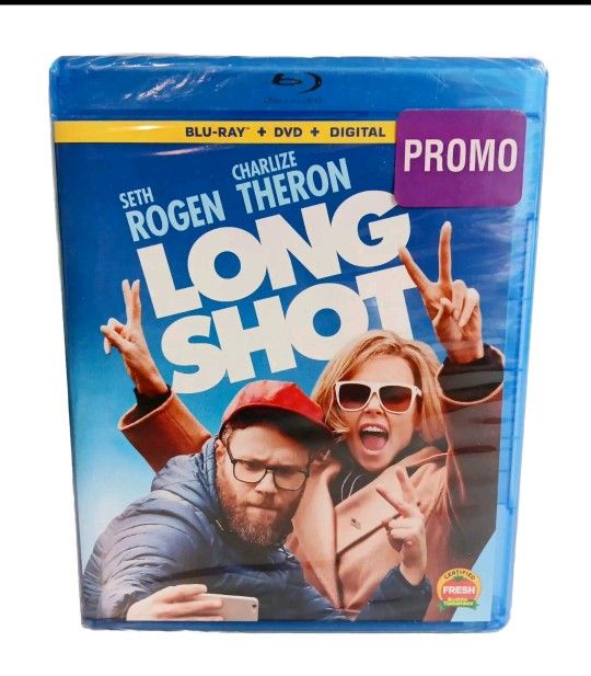 Long Shot: Blu-ray + DVD + Digital 2019 Brand New Factory Sealed Seth Rogen