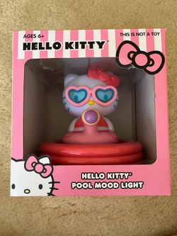 Cute Hello Kitty pool mood light