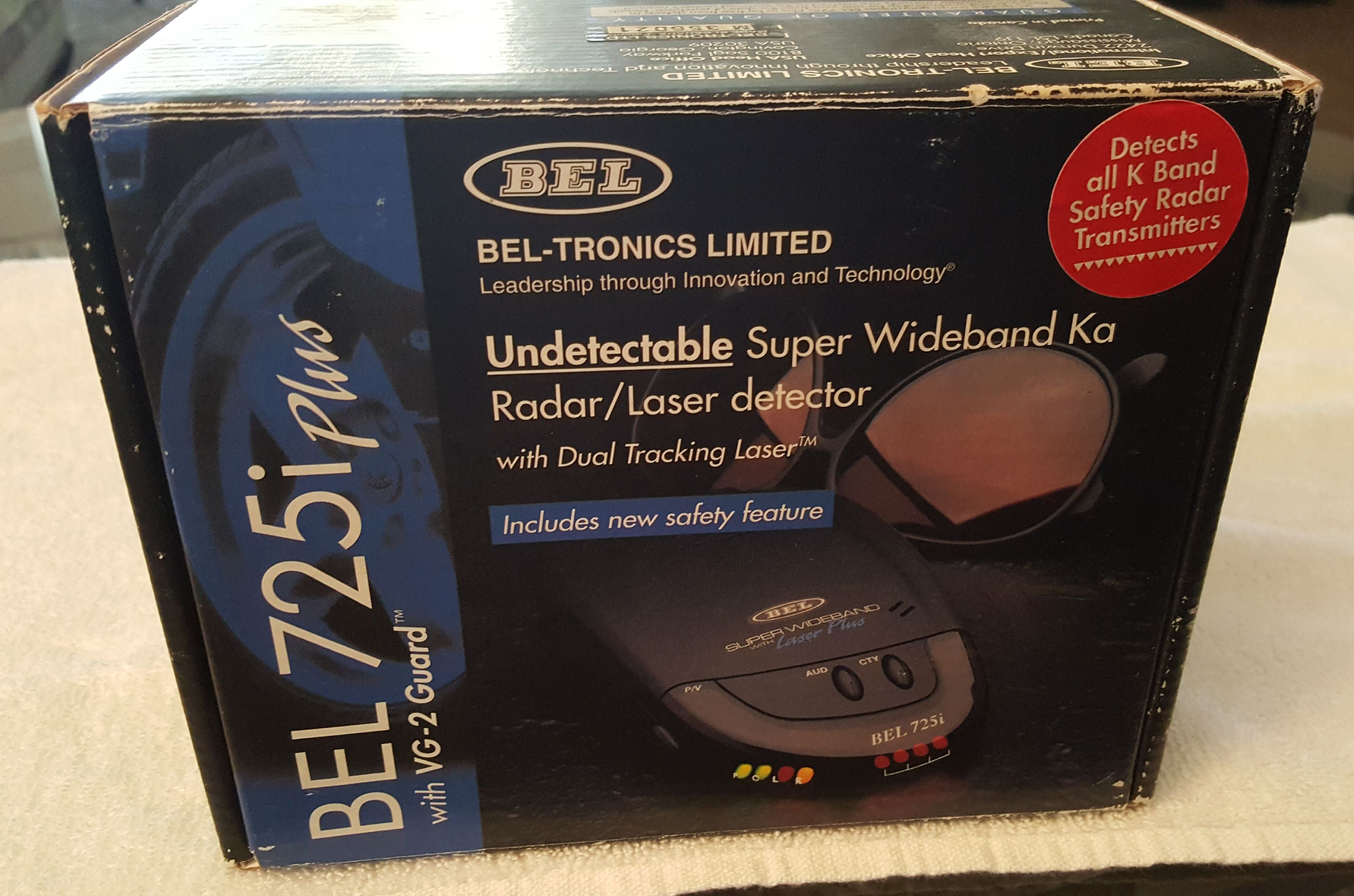 Radar Detector by Bel 725i Plus