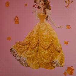 Belle Fat Head Wall Poster Sticker