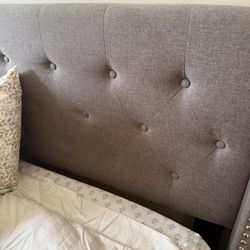 Queen Size Headboard Frame And Box Spring 