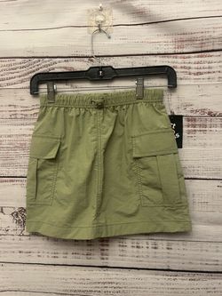 NWT girls art class Olive Green Cargo Skirt size 8