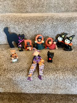 Halloween figurines