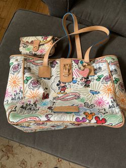 Dooney & Bourke Disney Tote Bag and wristlet