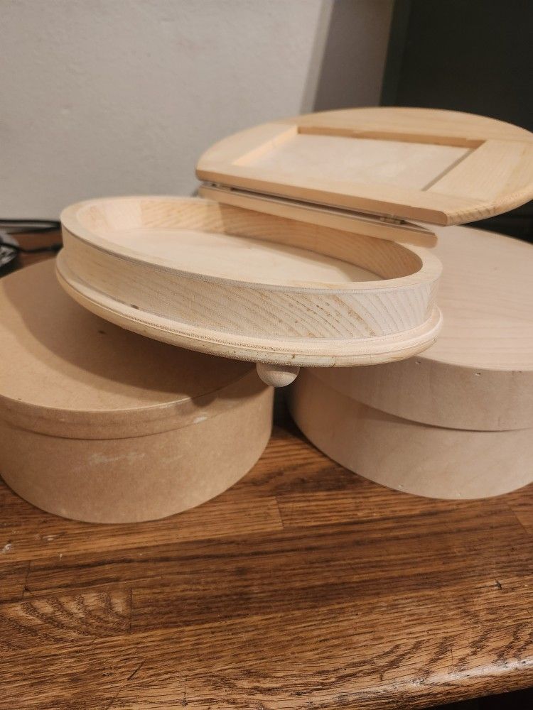 Unfinished Wood Boxes